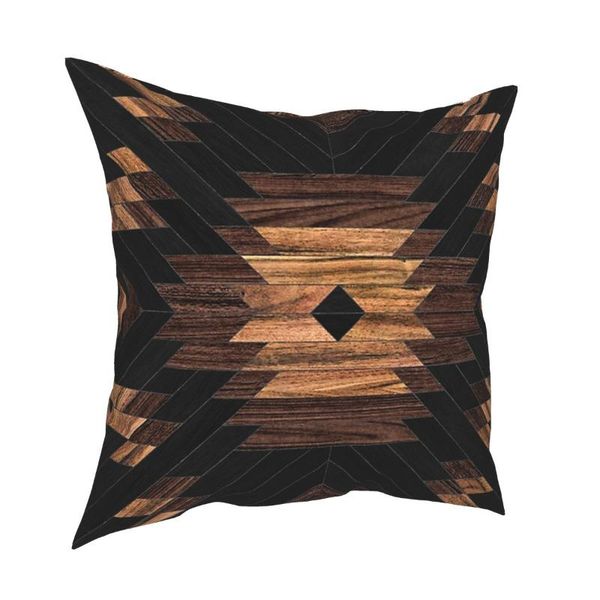 

pillow case urban tribal pattern aztec wood viking cushions for sofa custom floor decorative throw pillows cover home