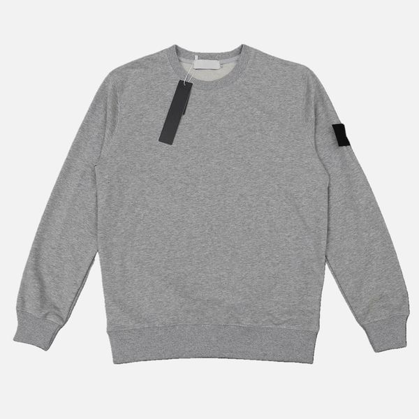 

men's hoodies sweatshirts jumpers island fashion mens clothing letter embroidery stone long sleeve pullover man casual sportswear crewn, Black