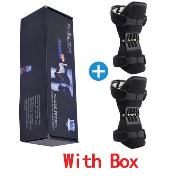 

elbow & knee pads protection power support vip link, Black;gray
