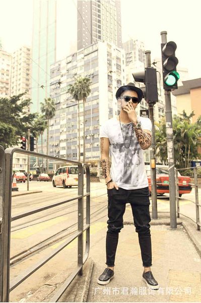 

crosin cross print t-shirt, White