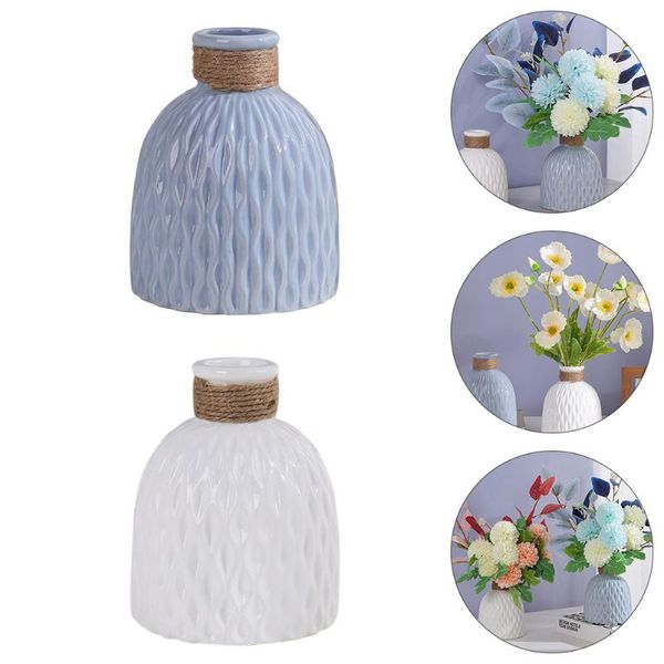 

vases 2pcs stylish dried flowers vase ornaments desktop