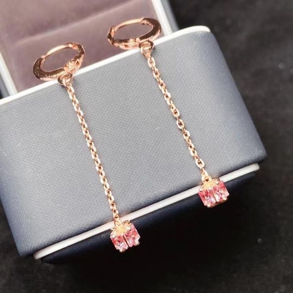 

dangle & chandelier silver 925 jewelry with gemstones water drop shaped earrings for women alexandrite female ear drops anniversary gifts
