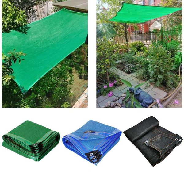 

tents and shelters 6-pin anti-uv sun shade net awning tarp camping canopy tent outdoor sunshade garden shelter 90% shading rate portable
