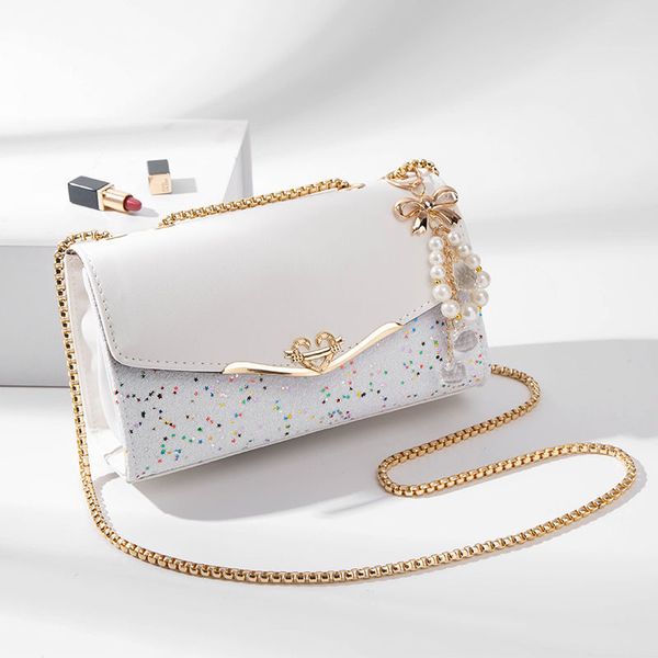 

hbp fashion women evening bags network celebrity ins style shoulder pu messenger tassel versatile small fragrance chain bag handbag