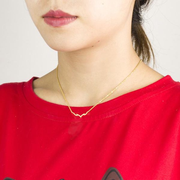 

pendant necklaces v attract 10pcs lot alibaba wholesale geometric necklace fashion shape delicate jewelry women girls gift, Silver