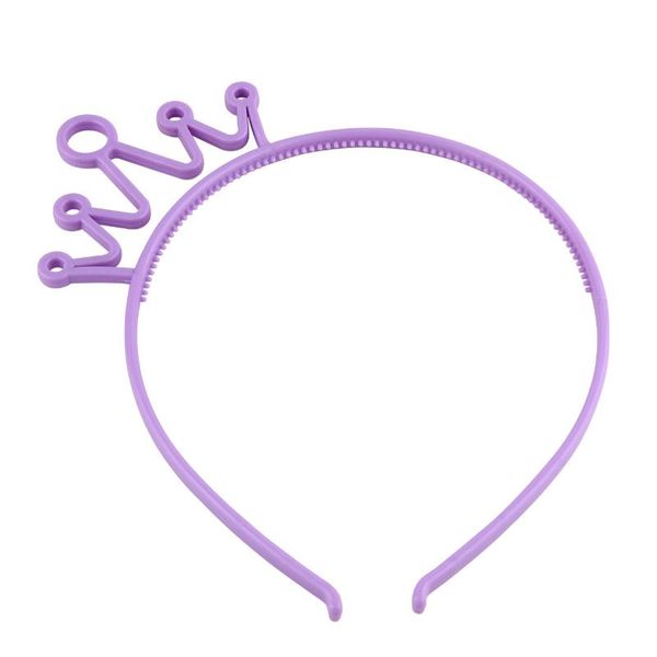 

hair accessories children's lovely headband princess sweet hairpin plastic crown, Slivery;white