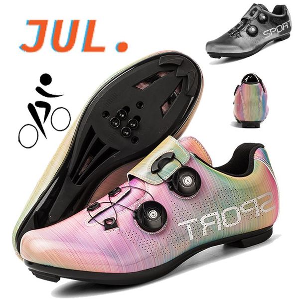 

cycling footwear 2021 fashion men's mtb colorful outdoor road bottom shoes mountain bike lovers racing, Black