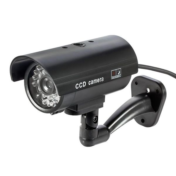 

cameras fake camera home security video surveillance dummy cctv videcam mini hd battery power flashing led