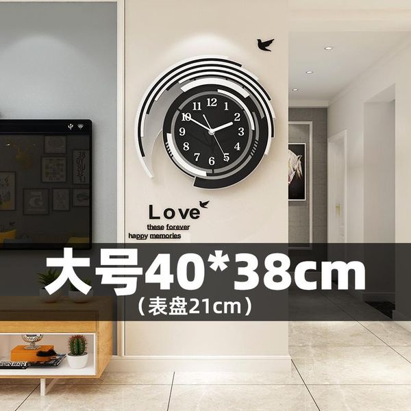 

wall clocks silent modern design creative minimalistic nordic big clock living roomdecorazione parete home decor ad50wc