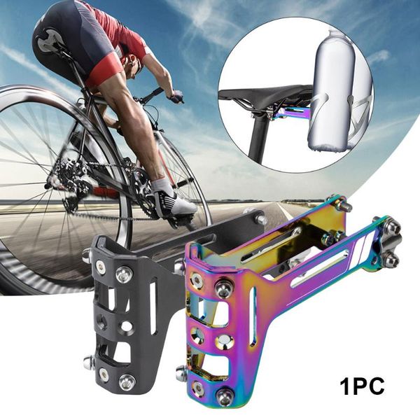 

water bottles & cages aluminum alloy useful bicycle saddle cycling bottle cage converter easy install
