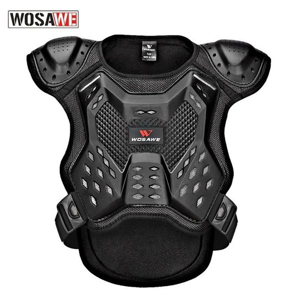 

back support pro adults skiing cycling mtb downhill bike chest protector motorcycle armor vest protection body protective gear, Black;blue