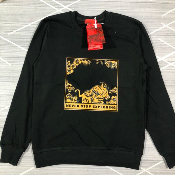 

mes sweatshirt 2021 year of the ox pattern pullovers fashion letters printing boys hiphop sweatshirts asian size m-5xl hoodies, Black