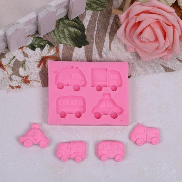 

cake tools car/bus/taxi silicone mold fondant decorating soap