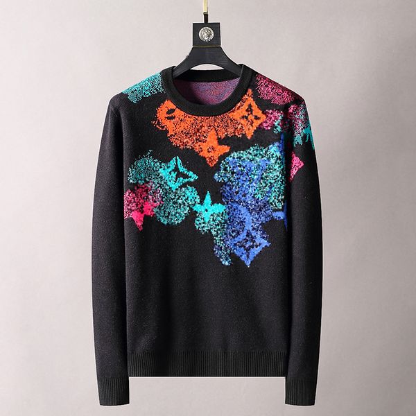 

21ss mens womens designers sweaters pullover men hoodie long sleeve active sweatshirt print knitwear winter clothes, White;black