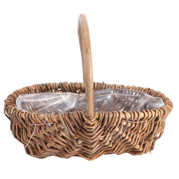 

storage baskets watermelon shape woven flower basket weaving for wedding