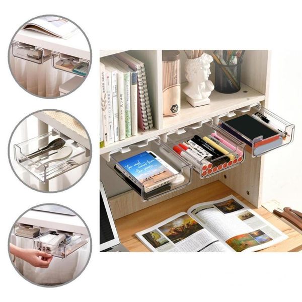 

storage drawers 1 set box great under desk pull out style drawer good load capacity large organizer tray
