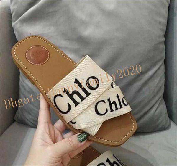 

new cross woven roman slippers sandals shoes pearl snake print slide summer wide flat lady canvas luxurys designers slipper zlh, Black