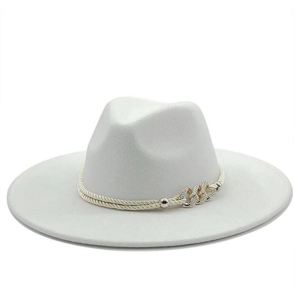 

wide brim hats 9.5cm women elegant wedding party casual fedora hat wool felt vintage jazz panama cap, Blue;gray