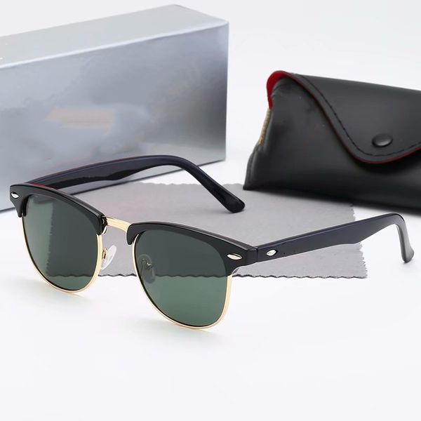 

vintage uv400 box sunglasses pilot 2021 protection glasses womens 3016 women mens with luxury men ubdbg, Silver