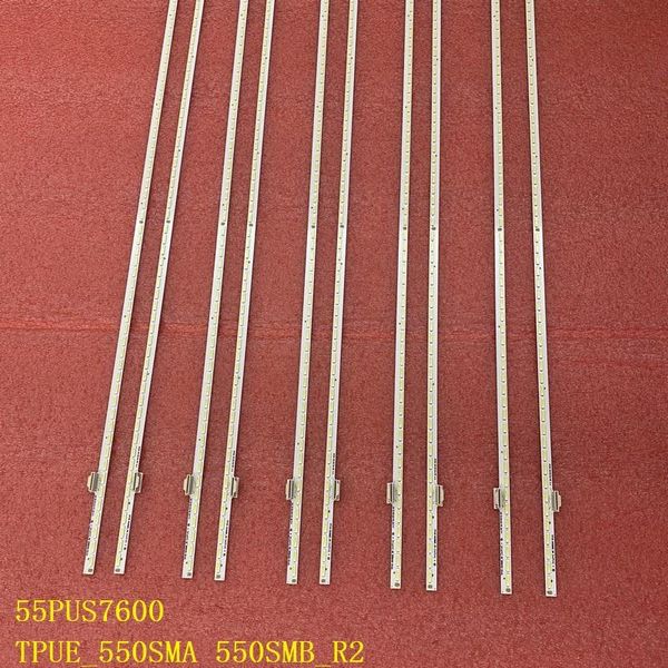 

strips kit 2pcs led backlight strip for 55pus7600 tpue_550sma_r2 tpue_550smb_r2
