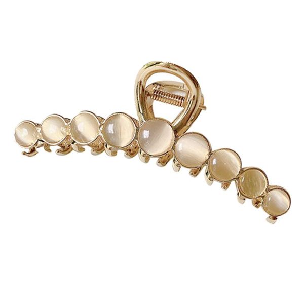 

hair clips 1pc simple alloy clip fashion claw accessory