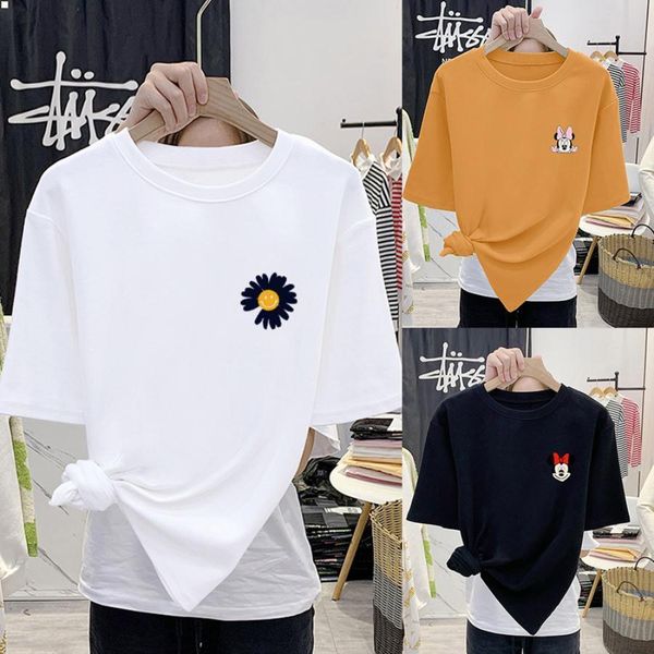 

white designers t shirts cotton women clothing short sleeve camisas de hombre male t-shirt clothes summer tshirt womens dress casual crop hi