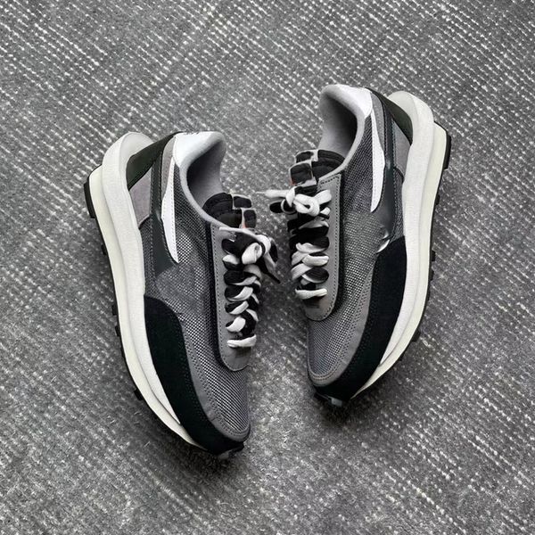 

designer basketball shoes fashion black and white for men women low cut outdoor sports training running sneakers bv0073-001 with original bo