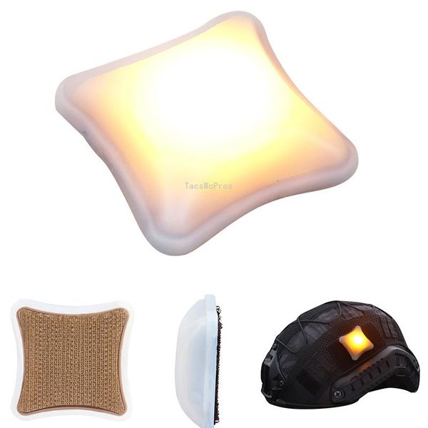 

cycling helmets outdoor tactical helmet signal led light shooting hunting hiking survival lamp waterproof military molle cs army lights