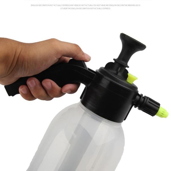 

car cleaning tools large capacity 2l hand-held pneumatic can watering pressure sprayer transparent plastic waterings apr6