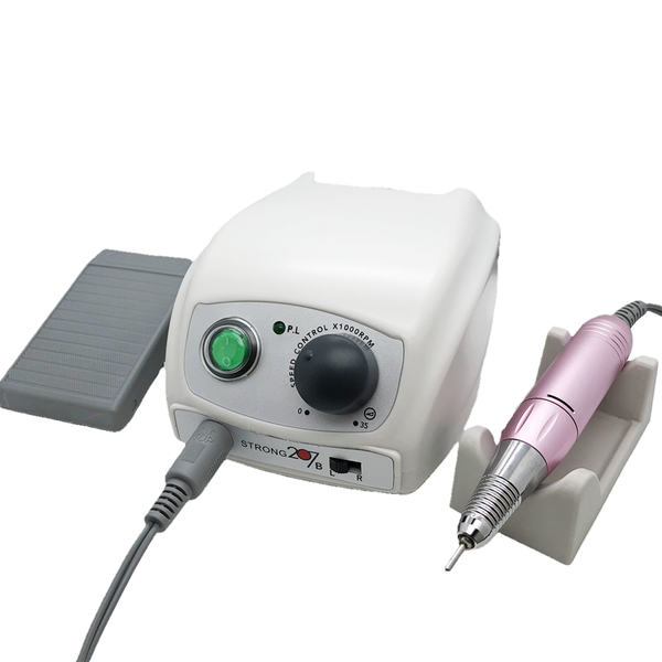 

nail drill & accessories 65w electric manicure machine strong 207b 35000rpm pedicure kit nails art tool handpiece file equipment