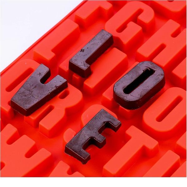 

block capital letter concrete mold plaster number 3d fudge cake mold decoration tool diy kitchen baking s qylbub