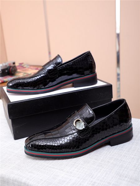 

platform british casual men oxford luxury dress social shoe thick sole white cow leather loafers slip-on mid heel elevator shoe, Black