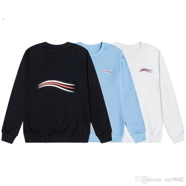 

eu size men's sweater suit hooded casual fashion color stripe printing asian size wild breathable long sleeve t-shirts i4