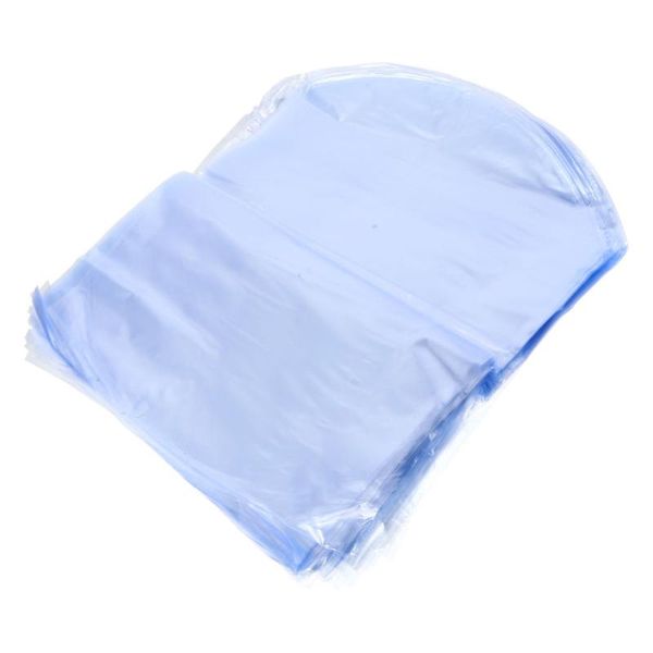 

100pcs practical shrink wrap bag heat shrink wrap clear film