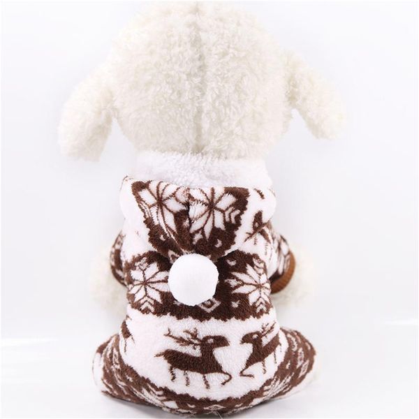 

dog apparel 100% cotton print pet warm clothes puppy jumpsuit hoodie coat doggy keep