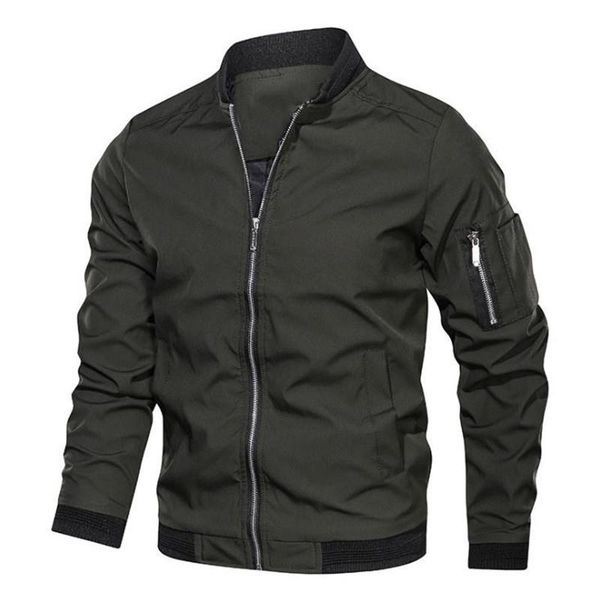 

men's jackets autumn and spring casual jacket simple coat in british style 2021, Black;brown