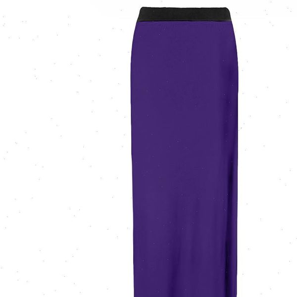 

long skirts women summer high waist elegant vintage solid color thin slim fit pencil skirts female beach party streetwear q30, Black