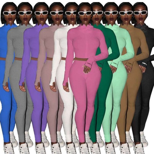 

men's nightclub multicolor high collar pit stripe embroidery letter zipper sports t piece suit, Gray