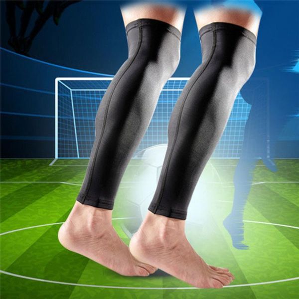 

elbow & knee pads kneepads sports pad crashproof antislip basketball leg long sleeve protector gear for playing football #2d24, Black;gray