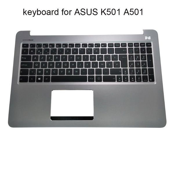 

lapreplacement keyboards palmrest backlit keyboard belgian for asus k501 k501lb k501u k501ub k501uq a501u a501l be notebook case 13nb0a5