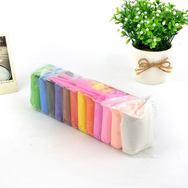 

12-color clay slime children diy handmade colored clay