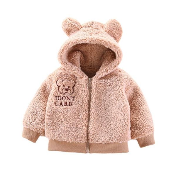 

jackets winter fashion baby girls clothes children boys thicken warm hooded coat toddler casual costume infant jacket kids outerwear, Blue;gray