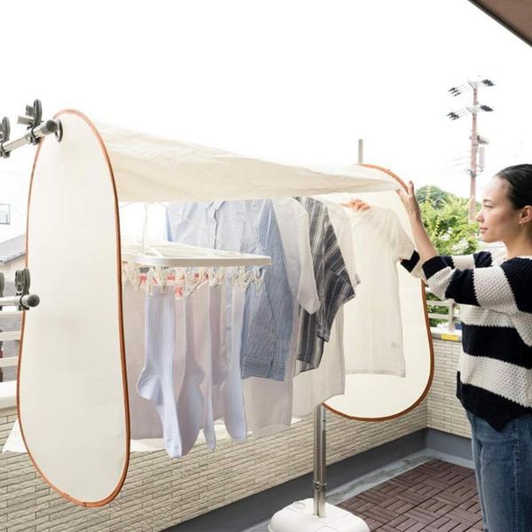 

clothing & wardrobe storage selling rainproof sun protection clothes drying cover dustproof outdoor hanging dust