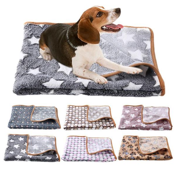

kennels & pens pet blanket wool mattress dog cat flannel soft sofa mat household carpet warm sleeping cover