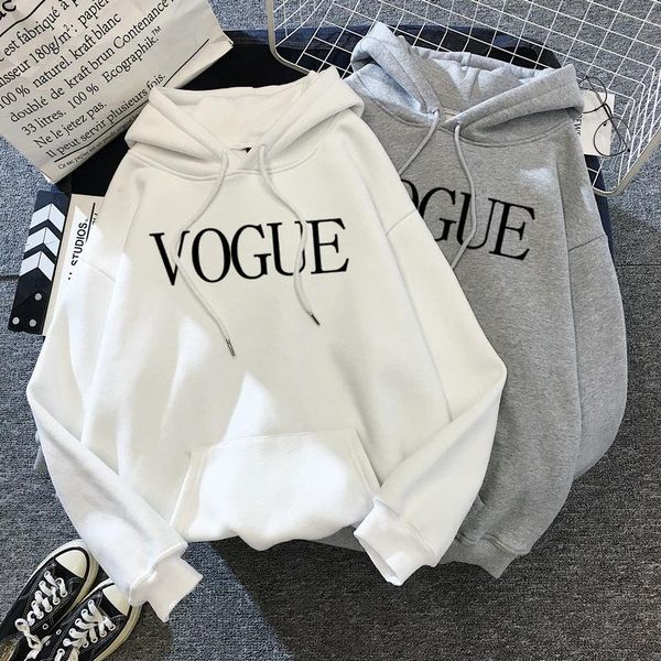 

women's hoodies & sweatshirts autumn streetwear vogue printing pullovers harajuku winter hoodie women loose korean style sweatshirt, Black