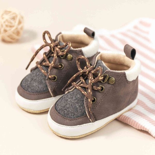 

walkers sneakers 0-1-year-old toddler shoes high soft bottom non slip baby casual sports