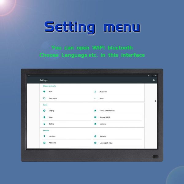 

digital po frames po 11.6 inch 1920x1080 frame wifi android 6.0 support mouse vertical and horizontal
