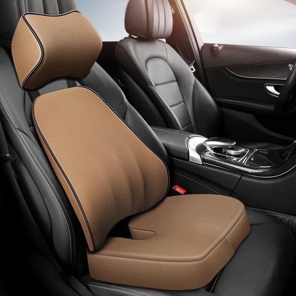 

seat cushions car cushion for office chair lumbar support back tailbone pillow chairs memory foam with adjustable straps