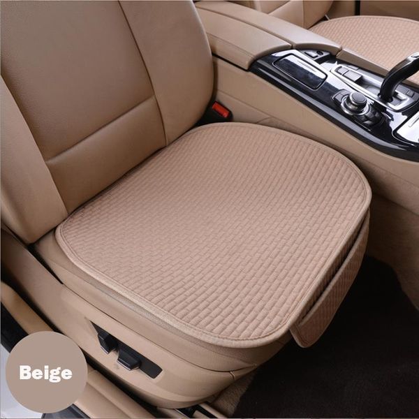 

car seat covers flax large size cushion protector washable auto cover breathable pad universal accessories