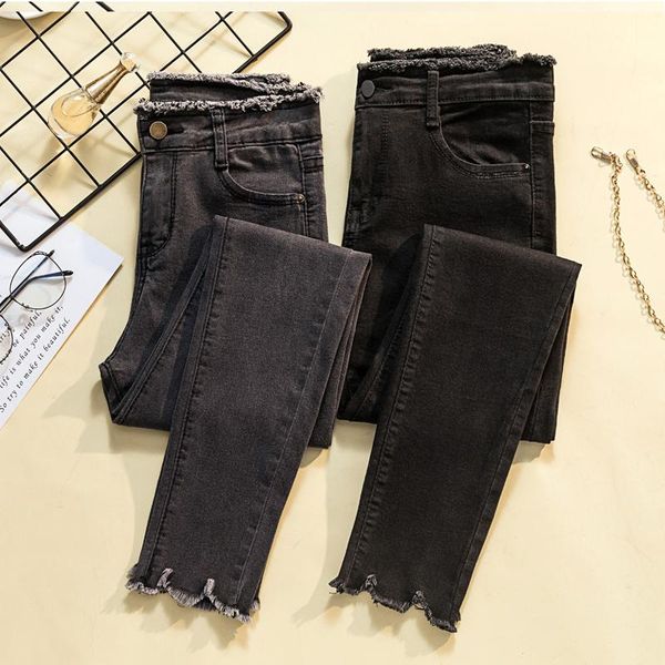 

high waist 2021 jeans female denim pants 4xl plus code woman jeans donna stretch bottoms feminino skinny pants for women trouse, Blue